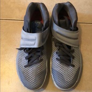 Men’s Grey Nike Kyrie Basketball Sneakers